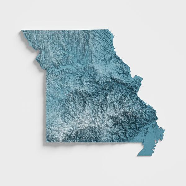Missouri Shaded Relief