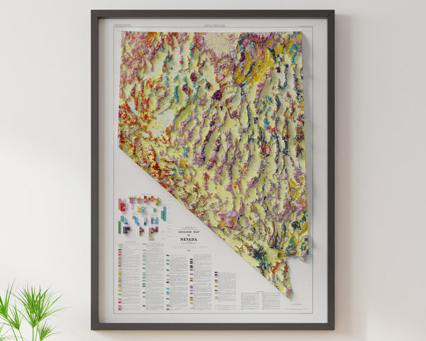 Geological Map of Nevada