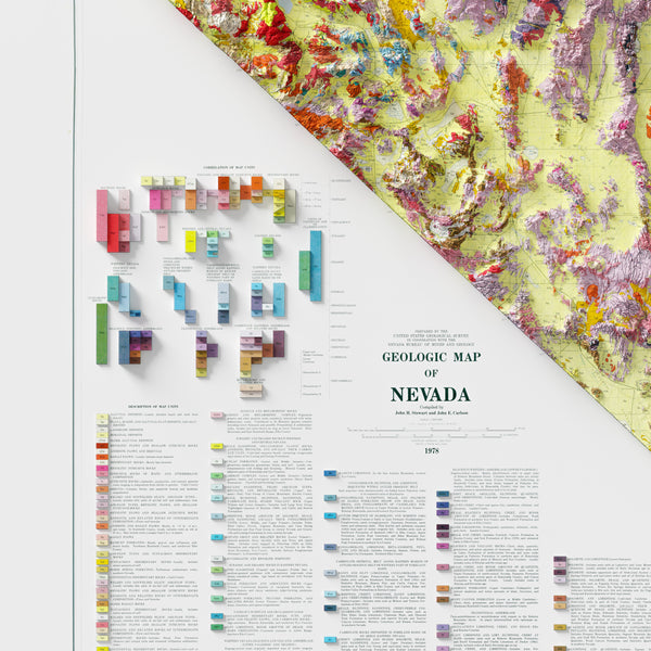 Geological Map of Nevada