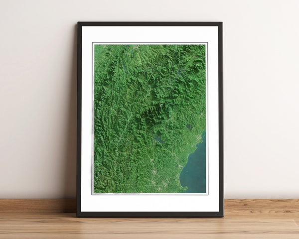 New Hampshire Imagery Shaded Relief