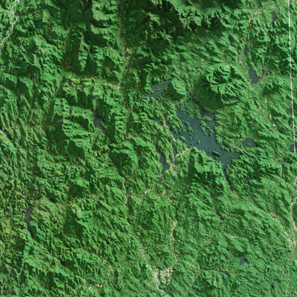 New Hampshire Imagery Shaded Relief