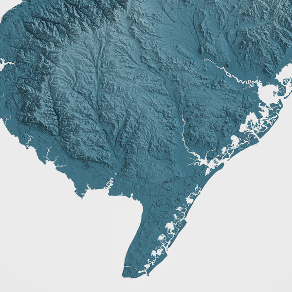 New Jersey Shaded Relief