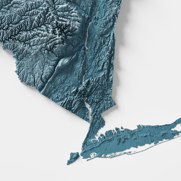 New York Shaded Relief
