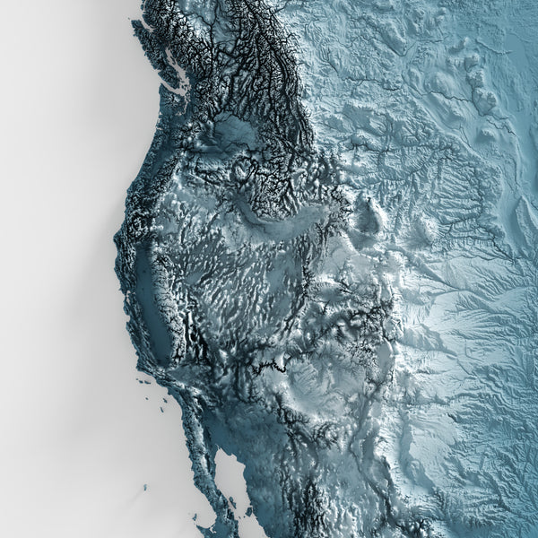 North America Shaded Relief