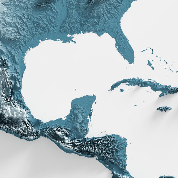 North America Shaded Relief