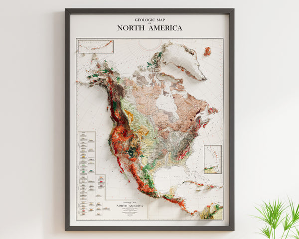 Geological Map of North America