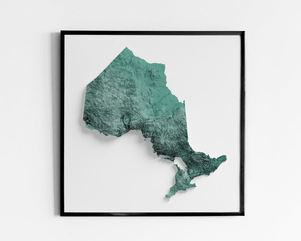 Ontario Shaded Relief (5 Variations)