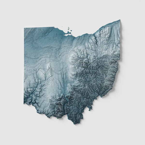 Ohio Shaded Relief