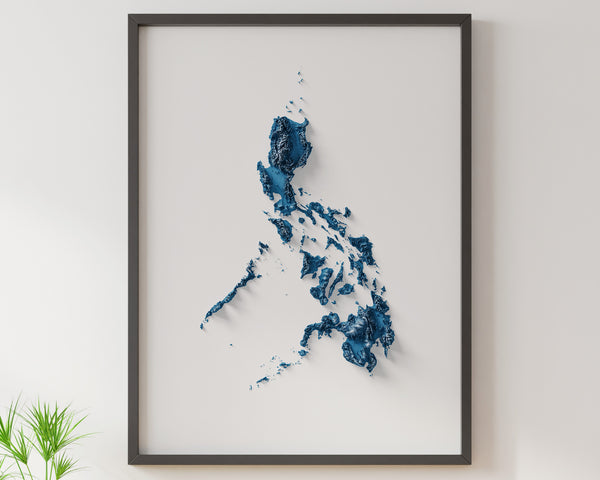 The Philippines Shaded Relief