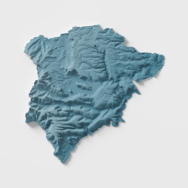 Rutland County Shaded Relief