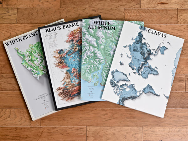 Banff National Park and Kananaskis Topographic Map