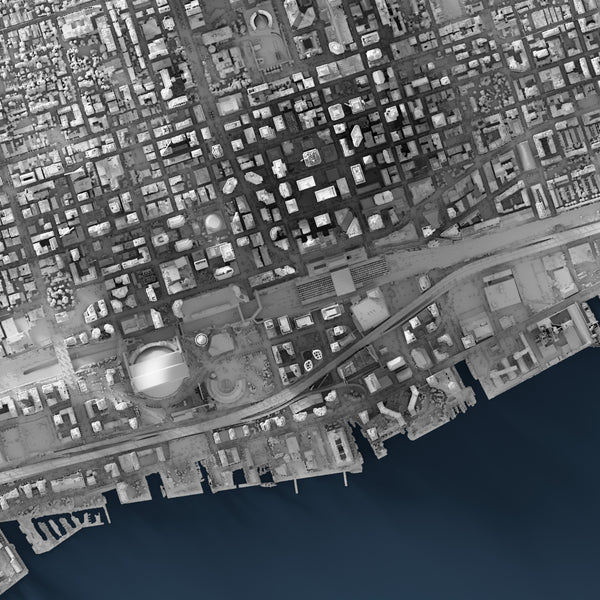 Toronto Shaded Relief