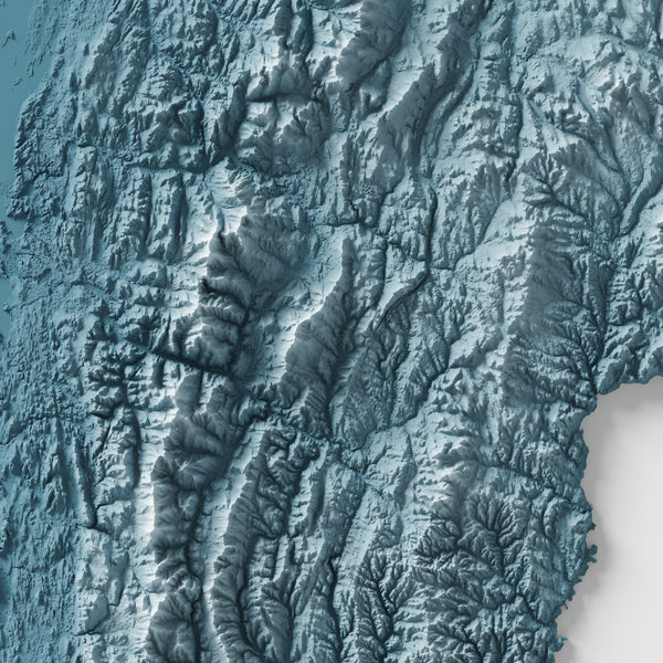 Vermont Shaded Relief